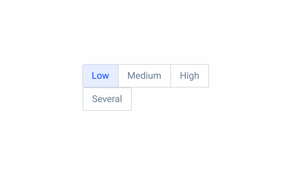 Button group dont example