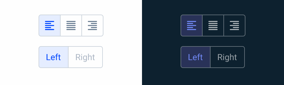 Button Group regular