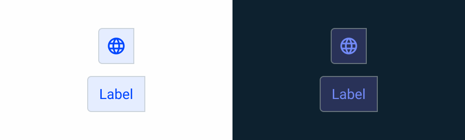 Button Group enabled active