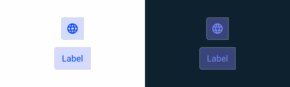 Button Group hover active