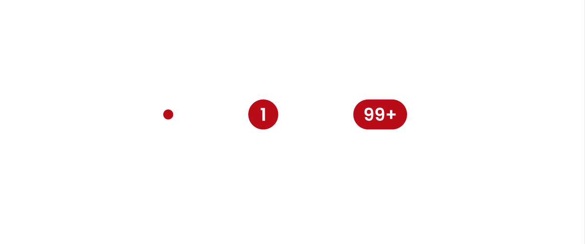 GIF comparing the mobile and desktop versions of the Badge.