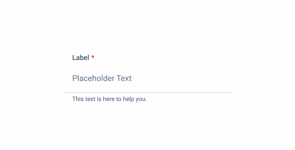Image showing the desktop version of the Text Field.