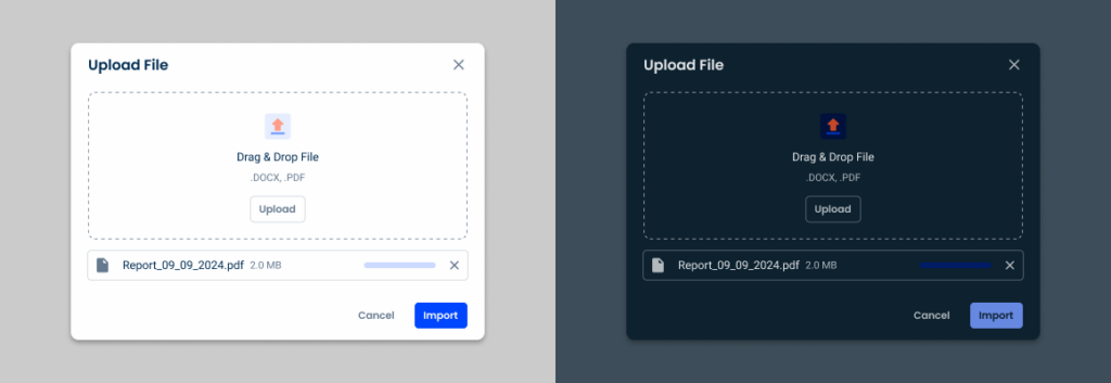 File Uploader - Compose Design